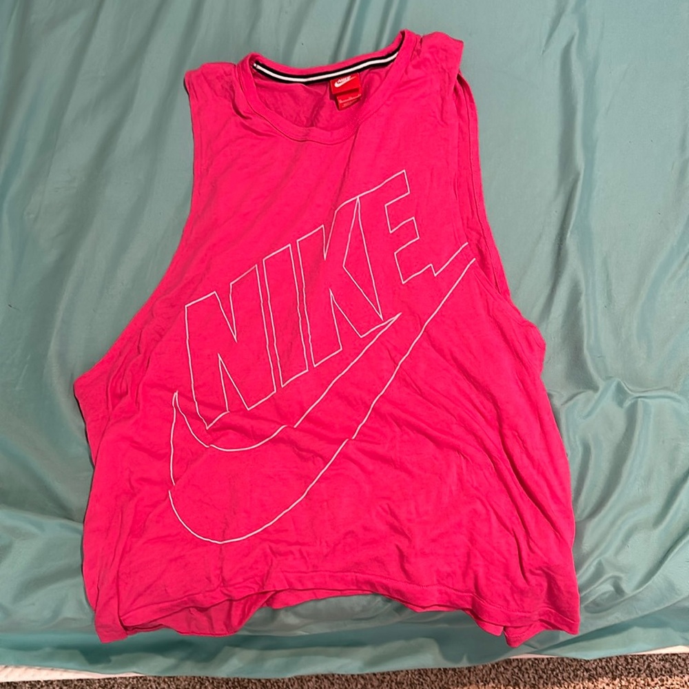 Pink Nike Tank Top